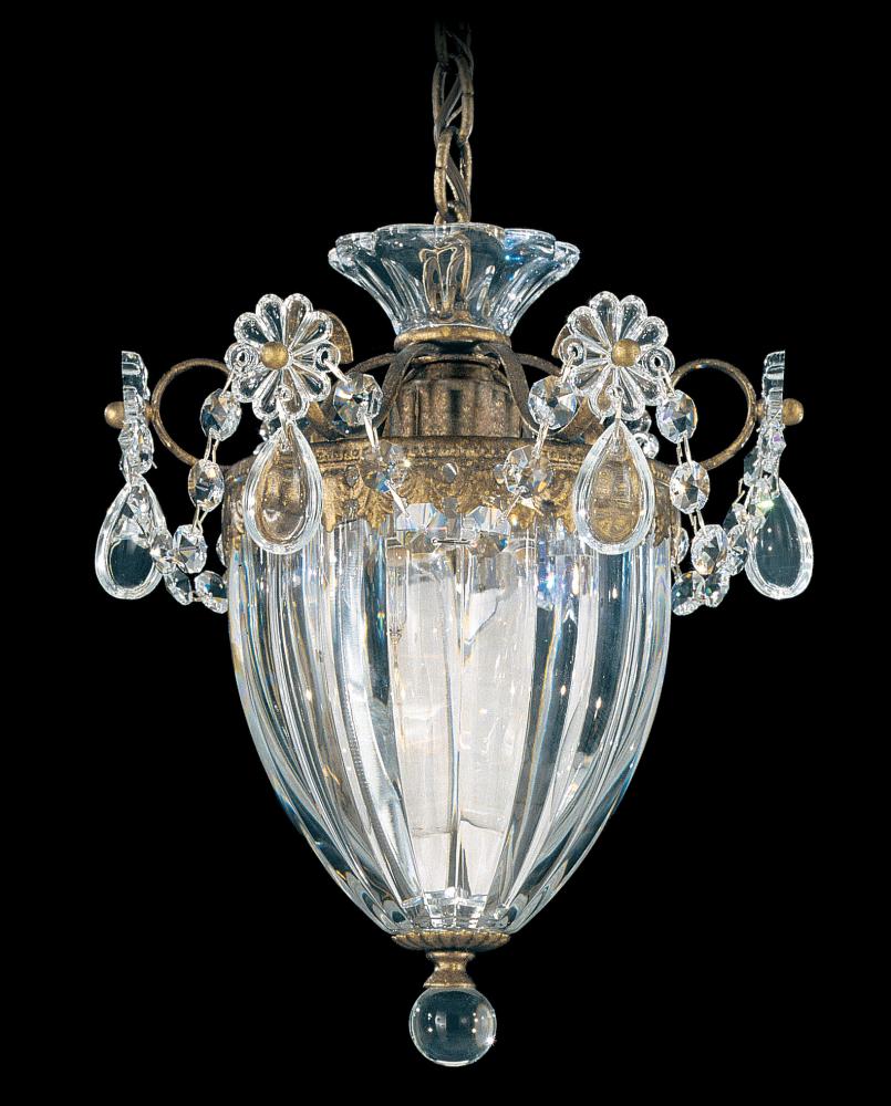 Bagatelle 1 Light 120V Mini Pendant in Aurelia with Crystals from Swarovski®