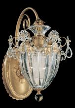 Schonbek 1870 1240-211 - Bagatelle 1 Light 120V Wall Sconce in Aurelia with Heritage Handcut Crystal
