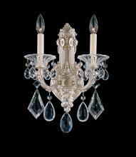 Schonbek 1870 5070-22R - La Scala 2 Light 120V Wall Sconce in Heirloom Gold with Radiance Crystal