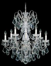Schonbek 1870 3657-211R - New Orleans 10 Light 120V Chandelier in Aurelia with Radiance Crystal