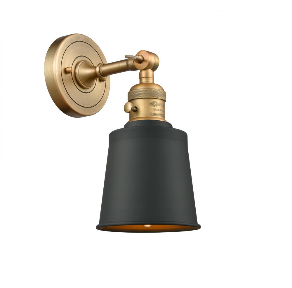 Addison - 1 Light - 5 inch - Brushed Brass - Adjustable Sconce