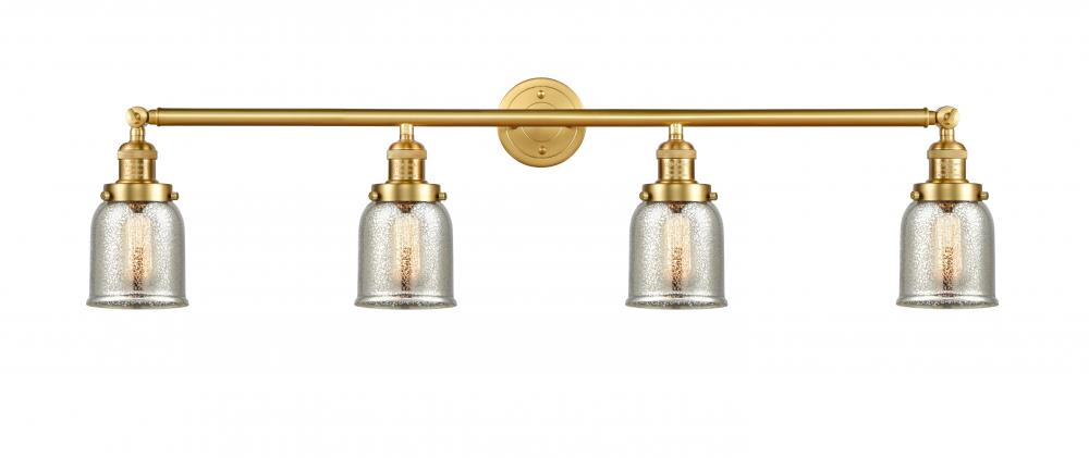 Bell - 4 Light - 43 inch - Satin Gold - Adjustable Bath Vanity Light