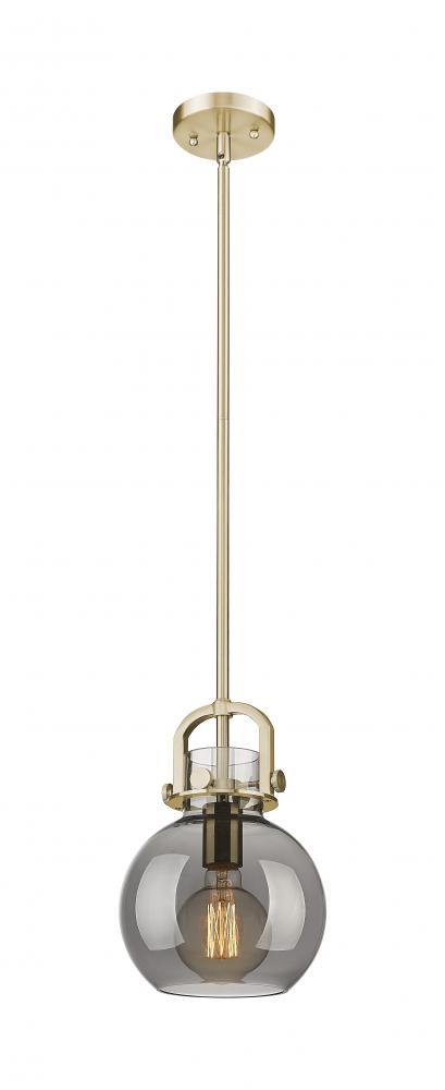 Newton Sphere - 1 Light - 8 inch - Champagne Bronze - Mini Pendant
