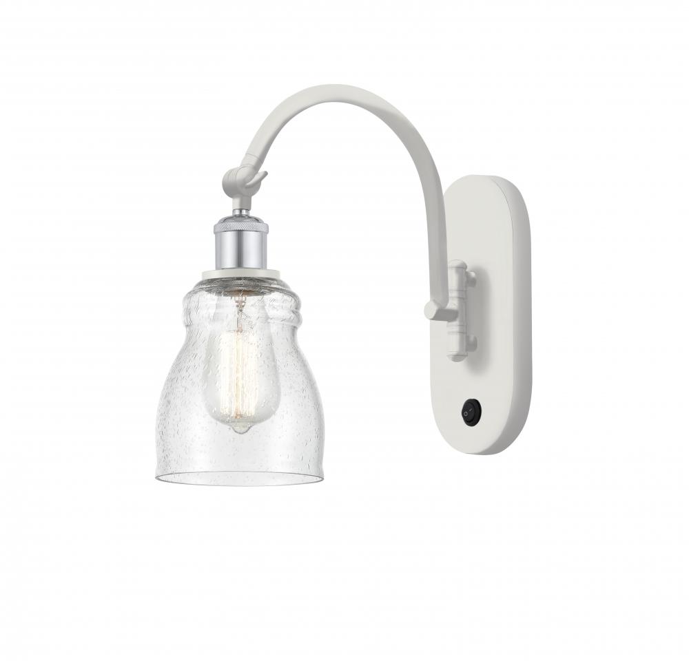 Ellery - 1 Light - 5 inch - White Polished Chrome - Adjustable Swing Arm