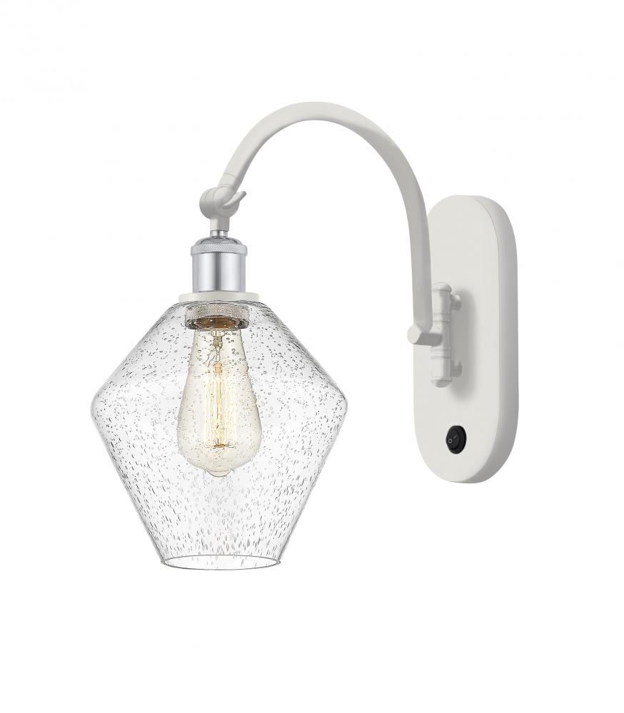 Cindyrella - 1 Light - 8 inch - White Polished Chrome - Adjustable Swing Arm