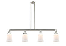 Innovations Lighting 214-SN-G181 - Canton - 4 Light - 51 inch - Brushed Satin Nickel - Stem Hung - Adjustable Island Light