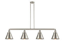 Innovations Lighting 214-SN-M13-SN - Appalachian - 4 Light - 52 inch - Brushed Satin Nickel - Stem Hung - Adjustable Island Light