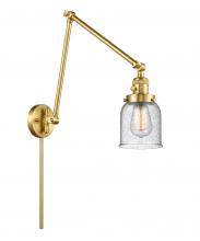 Innovations Lighting 238-SG-G54 - Bell - 1 Light - 8 inch - Satin Gold -Adjustable Swing Arm