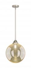 Innovations Lighting 288-1S-SN-G208-12 - Beacon - 1 Light - 12 inch - Brushed Satin Nickel - Cord hung - Mini Pendant