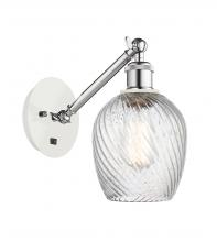 Innovations Lighting 317-1W-WPC-G292-LED - Salina - 1 Light - 6 inch - White Polished Chrome - Adjustable Sconce
