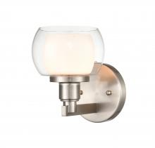 Innovations Lighting 330-1W-SN-CLW-LED - Cairo - 1 Light - 5 inch - Satin Nickel - Bath Vanity Light