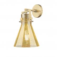 Innovations Lighting 411-1W-CB-G411-8ME - Newton Cone - 1 Light - 8 inch - Champagne Bronze - Sconce