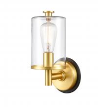 Innovations Lighting 418-1W-BSG-G4182-LED - Marlowe - 1 Light - 5 inch - Black Satin Gold - Bath Vanity Light