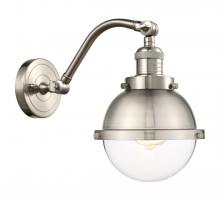 Innovations Lighting 515-1W-SN-HFS-62-SN-LED - Hampden - 1 Light - 7 inch - Brushed Satin Nickel - Adjustable Sconce