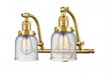Innovations Lighting 515-2W-SG-G54 - Bell - 2 Light - 18 inch - Satin Gold - Adjustable Bath Vanity Light