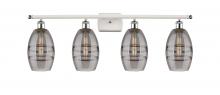 Innovations Lighting 516-4W-WPC-G557-6SM - Vaz - 4 Light - 36 inch - White Polished Chrome - Bath Vanity Light