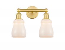Innovations Lighting 616-2W-SG-G391 - Ellery - 2 Light - 14 inch - Satin Gold - Bath Vanity Light