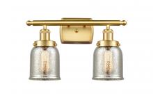 Innovations Lighting 916-2W-SG-G58 - Bell - 2 Light - 16 inch - Satin Gold - Bath Vanity Light