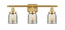 Innovations Lighting 916-3W-SG-G58 - Bell - 3 Light - 26 inch - Satin Gold - Bath Vanity Light