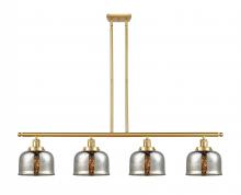 Innovations Lighting 916-4I-SG-G78 - Bell - 4 Light - 48 inch - Satin Gold - Stem Hung - Island Light