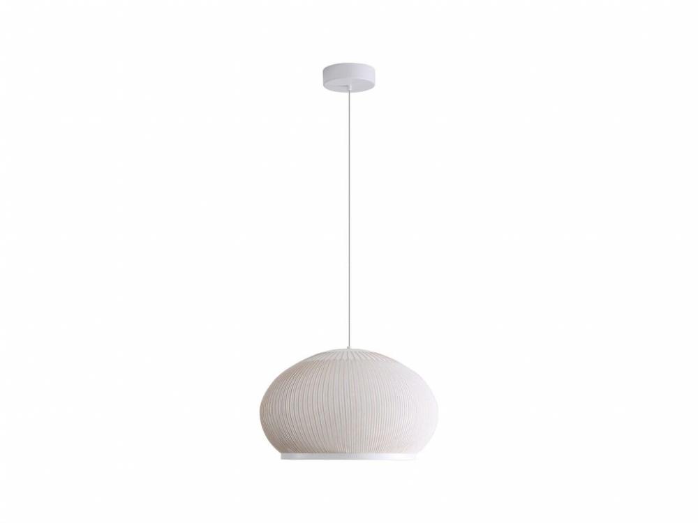 Tela 11" LED Pendant in Sand Yellow