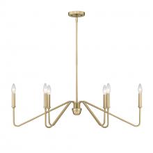 Golden 3690-LP BCB - Kennedy BCB Linear Pendant in Brushed Champagne Bronze