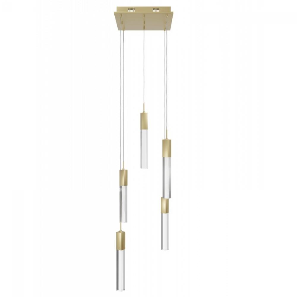 The Original Glacier Collection 5 Light Clear Crystal Multi Port Pendant