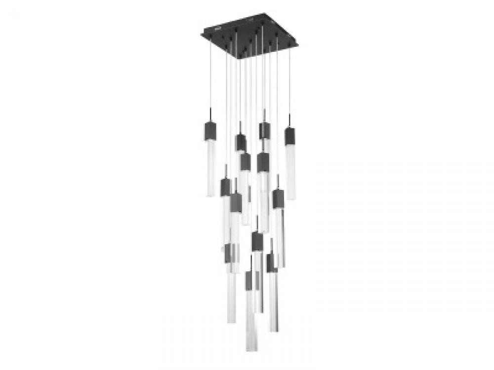 The Original Glacier Collection 13 Light Clear Crystal Multi Port Pendant
