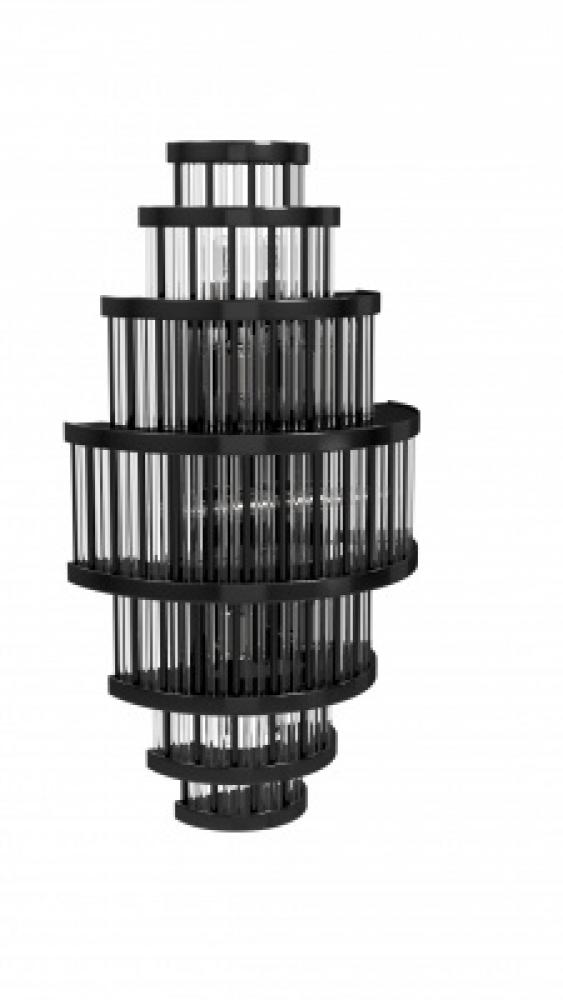 Waldorf Metal And Glass Rod Wall Sconce