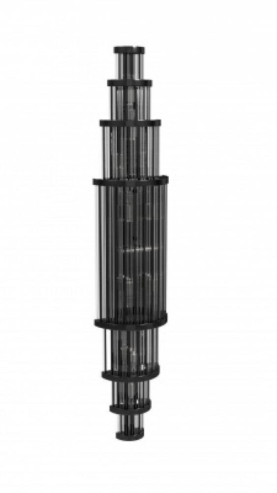 Waldorf Metal And Glass Rod Wall Sconce