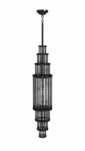 Avenue Lighting HF1925-GM - Waldorf Metal And Glass Rod Pendant
