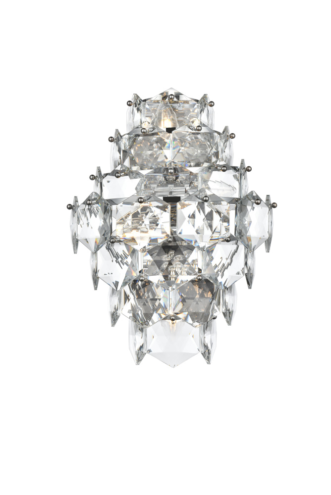 Adaline 18 inch Wall Sconce in Chrome