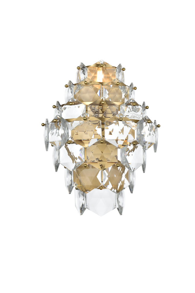 Adaline 18 inch Wall Sconce in Satin Gold