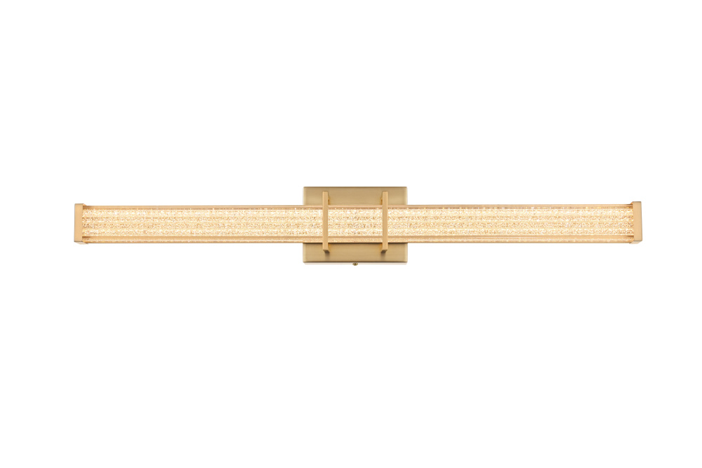 Ivaan 31 inch LED Wall Sconce in Satin Gold