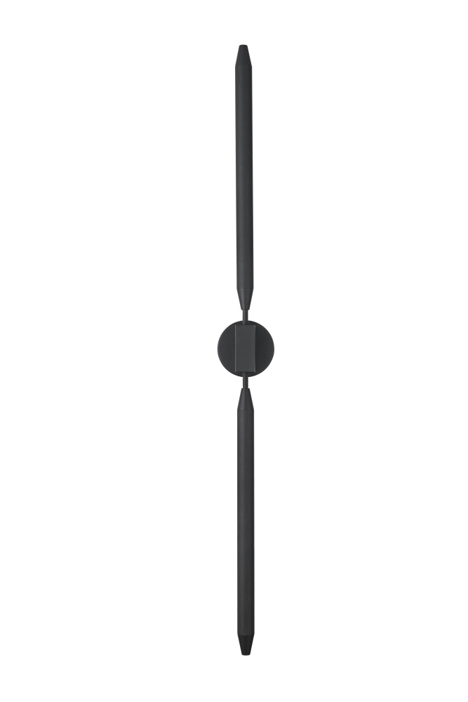 Odin 5 inch Outdoor Wall Sconce in Black